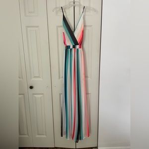 Express Multi Colored Maxi Dress